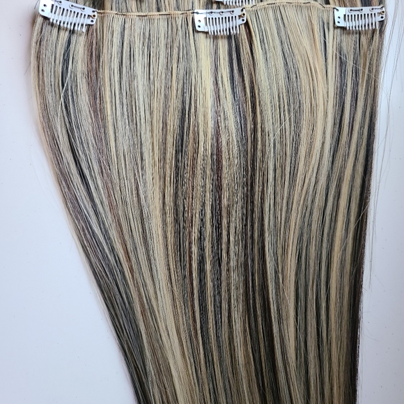 🆕️ 5 pcs 12 inch Double Wefted Clip in Set - Picture 8 of 11